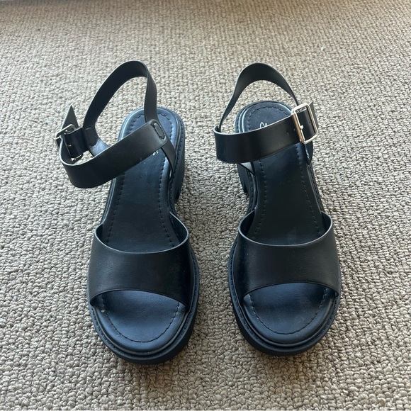 Black Women's Sandals - Picture 2 of 5